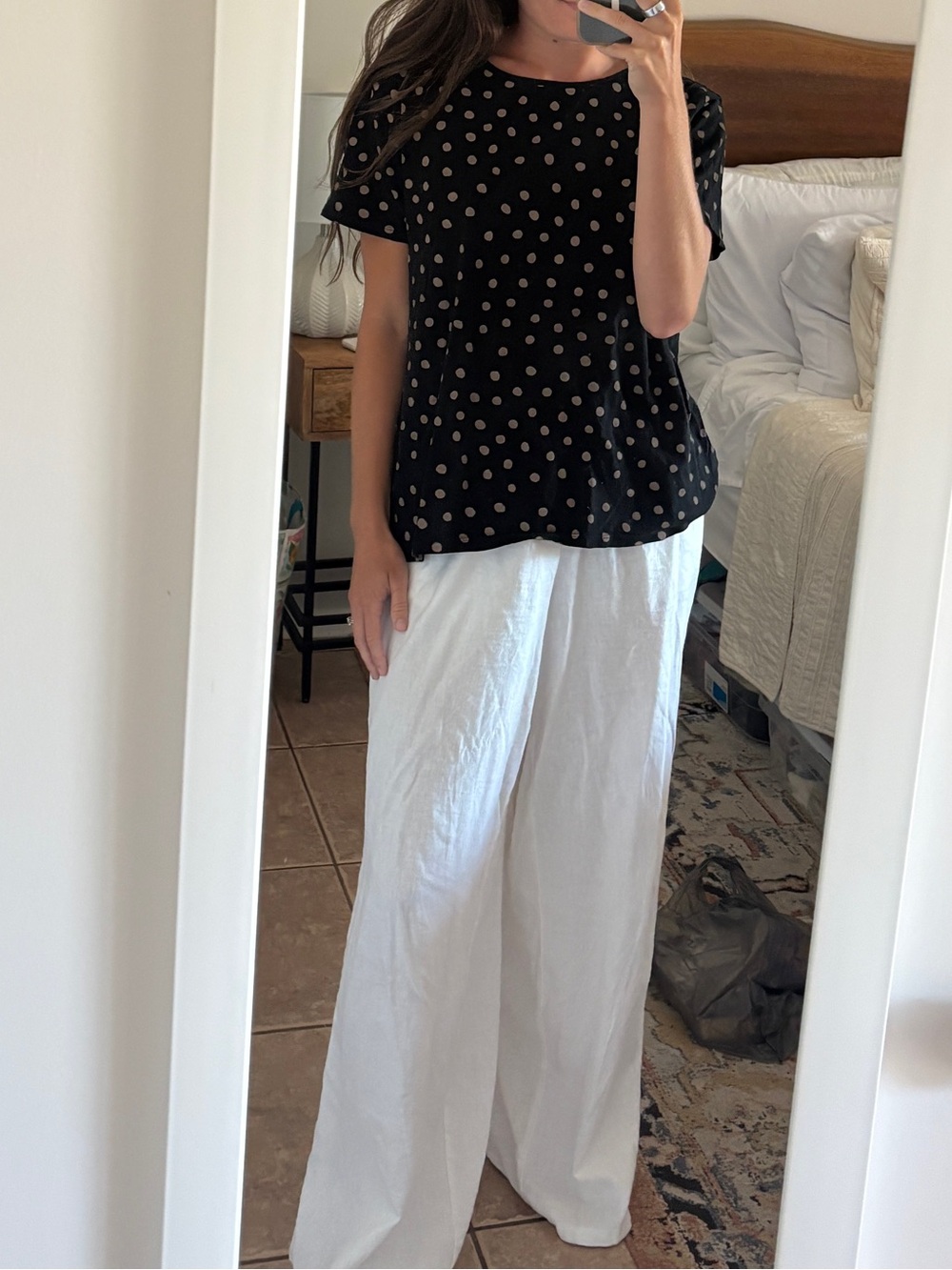 Zara Polka Dot Tee